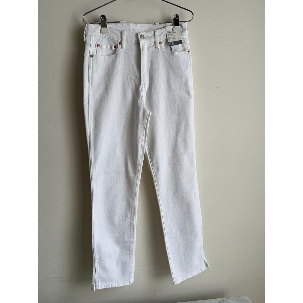 White Gap Jeans *new with tags* "Vintage Slim" 28/6
